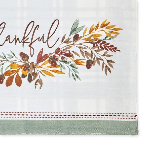 DII&#174; Embellished Thankful Reversible Placemats - Set of 4