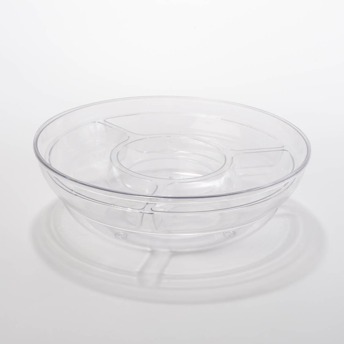 Chillers Chip/Dip Serving Platter with Lid