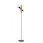 HomeRoots 68in. Black Metal LED Floor Lamp - image 2