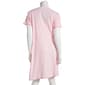 Womens Rene Rofe I Don''t Do Morning Embroidered Nightshirt - Pink - image 2