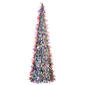 National Tree 20in. Iridescent Pine Cone Christmas Tree - image 1