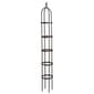 Evergreen 8ft. Powder-Coated Steel Garden Obelisk - image 1