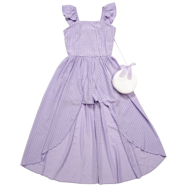Girls (7-16) Speechless(R) Flutter Sleeve Walk Thru Romper Dress