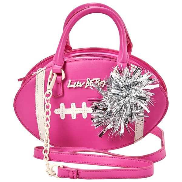 Luv Betsey by Betsey Johnston Hike Football Crossbody - image 