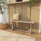 9th & Pike® Farmhouse Brown Wood Bench - image 10