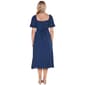 Juniors Trixxi Tidal A-Line Midi Dress - image 2