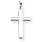Unisex Gold Classics(tm) White Gold Latin Cross Pendant - image 1