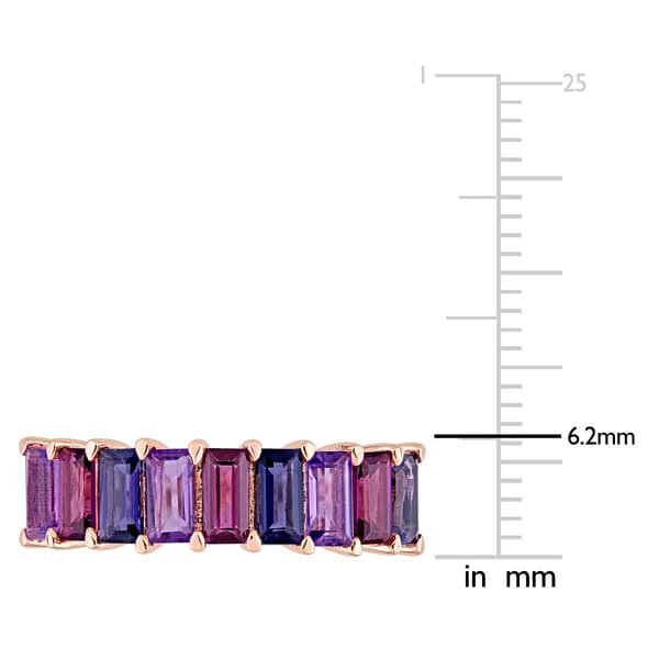 Gemstone Classics&#8482; 2 1/6ctw. Amethyst Brazil Eternity Ring