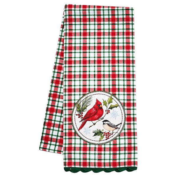 Kay Dee Winterberry Patch Tea Towel - image 