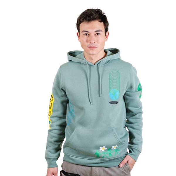 Young Mens Brooklyn Cloth&#40;R&#41; Earthbound Fleece Hoodie - image 