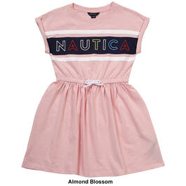 Girls &#40;7-16&#41; Nautica Billboard Sequin Logo Dress