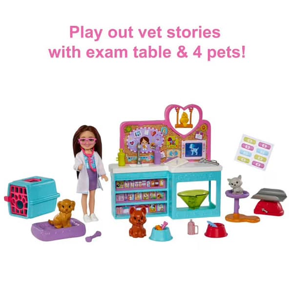 Barbie® Chelsea Pet Vet Playset