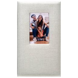 Malden 3-Up Grey Fabric Photo Album