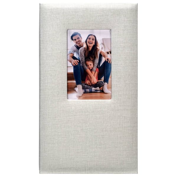 Malden 3-Up Grey Fabric Photo Album