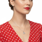 Saffron 1ctw. Moissanite Diamond Twin Cherry Pendant Necklace - image 4