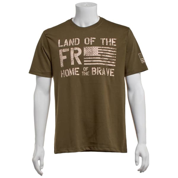 Mens Buckhorn River Land of the Free Tee - image 