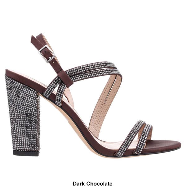 Womens Nina Sabetha Block Strappy Heels