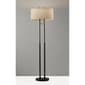 Adesso Duet Bronze Floor Lamp - image 2