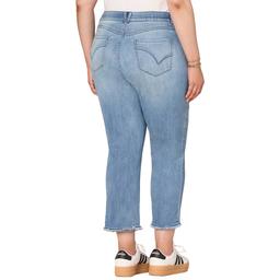 Plus Size Democracy “Ab”solution® High Rise Slim Straight Jeans