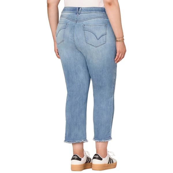 Plus Size Democracy “Ab”solution® High Rise Slim Straight Jeans