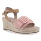 Big Girls Sam Edelman Lucia Buckle Wedge Sandals - image 1