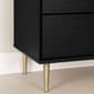 South Shore Hype 2-Drawer Nightstand w/Faux Carrara Marble - image 6