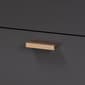 Baxton Studio Kelson Dark Grey & Gold Wood 6-Drawer Dresser - image 5