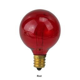 Northlight Seasonal 25pk. G40 Red Christmas Replacement Bulbs