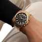 Mens GUESS Gold Tone Multi-Function Watch - GW0900G3 - image 5