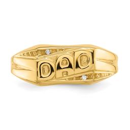 Men's Diamond Classics™ 10kt. Gold Diamond Accent DAD Ring