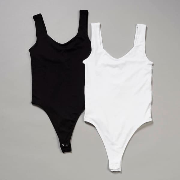 Juniors One Step Up 2pk. Effortless Tank Bodysuits