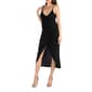 Womens 24/7 Comfort Apparel Cami Strap Wrap Dress - image 2