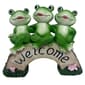 Resin 3 Frog Welcome Statue - image 1