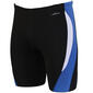 Mens Dolfin&#40;R&#41; Team Panel Jammer Swim Trunks - Black/Royal - image 1