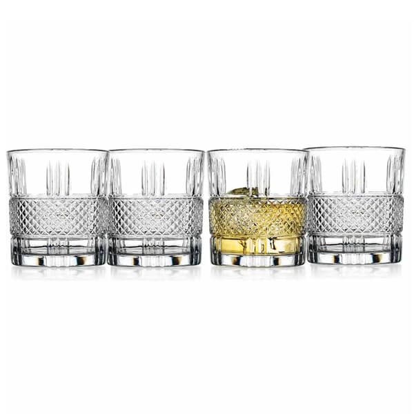 Home Essentials Hatch Double Old Fashion Glasses - Set of 4 - image 