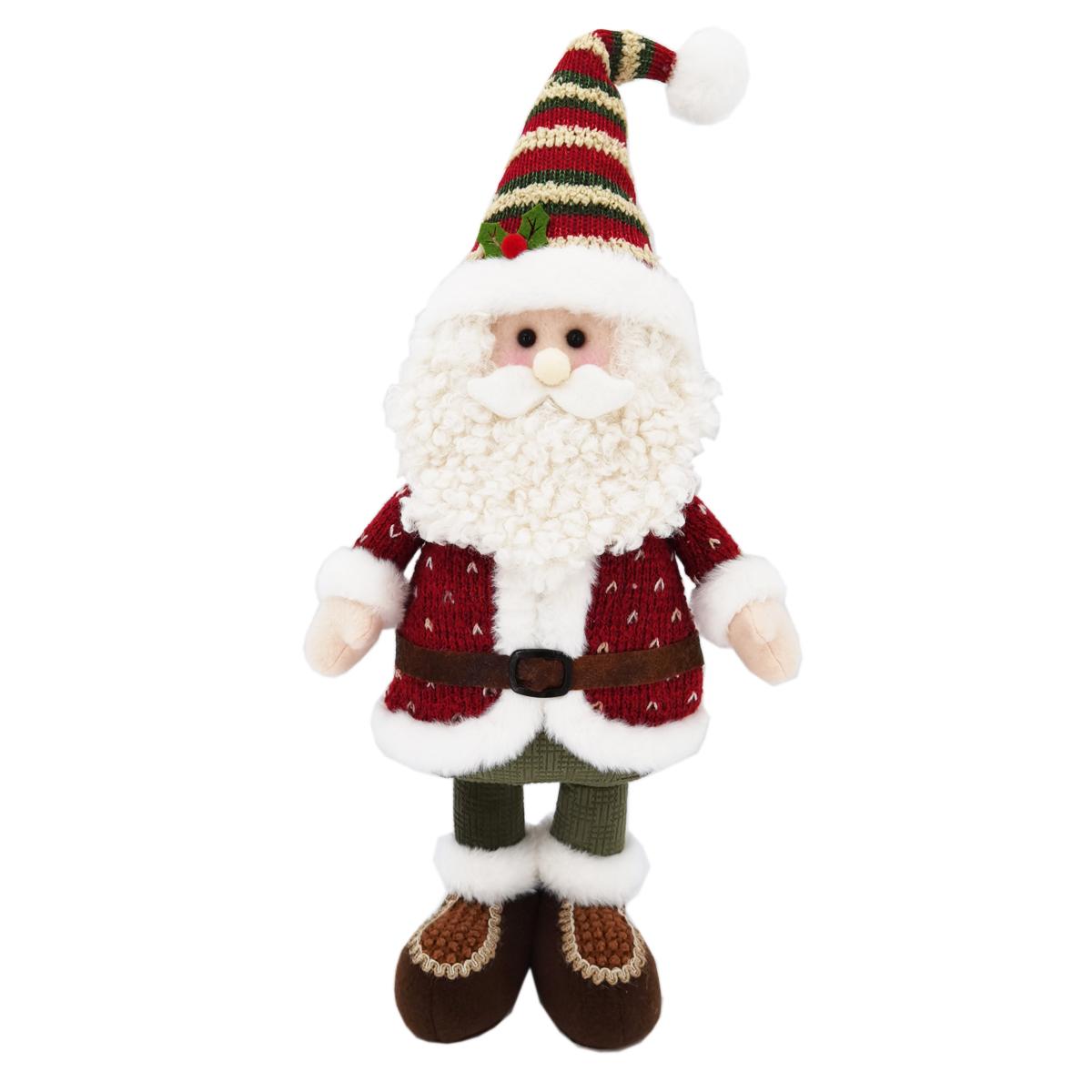Standing Plush Santa Claus Tabletop Decor