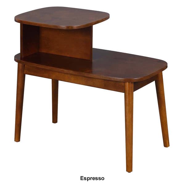 Convenience Concepts Maxwell Mid Century 2 Tier End Table
