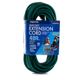 Heavy Duty Outdoor Extension Cord - 40 Foot