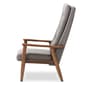 Baxton Studio Roxy Button-Tufted High-Back Chair - image 5