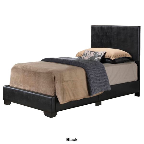 Passion Furniture Aaron Panel Bed Frame - Twin