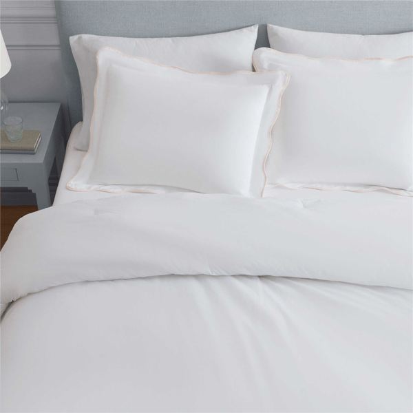 Martha Stewart Simple Scallop Comforter Set