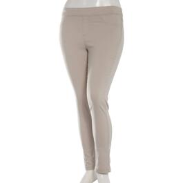 Plus Size Erika Joey Pull On Solid Twill Pants