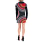 Womens 24/7 Comfort Apparel  Long Sleeve Mini A-Line Dress - image 2