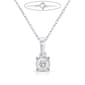 Nova Star(R) Sterling Silver 1/4ctw. Lab Grown Diamond Pendant - image 1