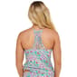 Juniors Raisins & Island Soul Macrame Back Tankini Swim Top - image 3