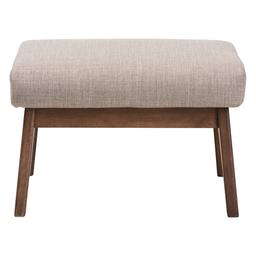 Baxton Studio Bianca Ottoman