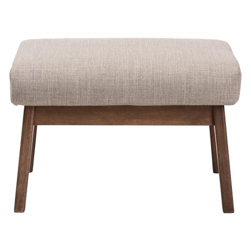 Baxton Studio Bianca Ottoman