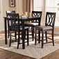 Baxton Studio Reneau 5pc. Wooden Pub Style Set - image 1