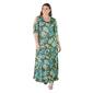 Plus Size 24/7 Comfort Apparel Floral Maxi Dress - image 1