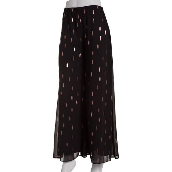 Plus Size MSK Foil Dot Palazzo Pants
